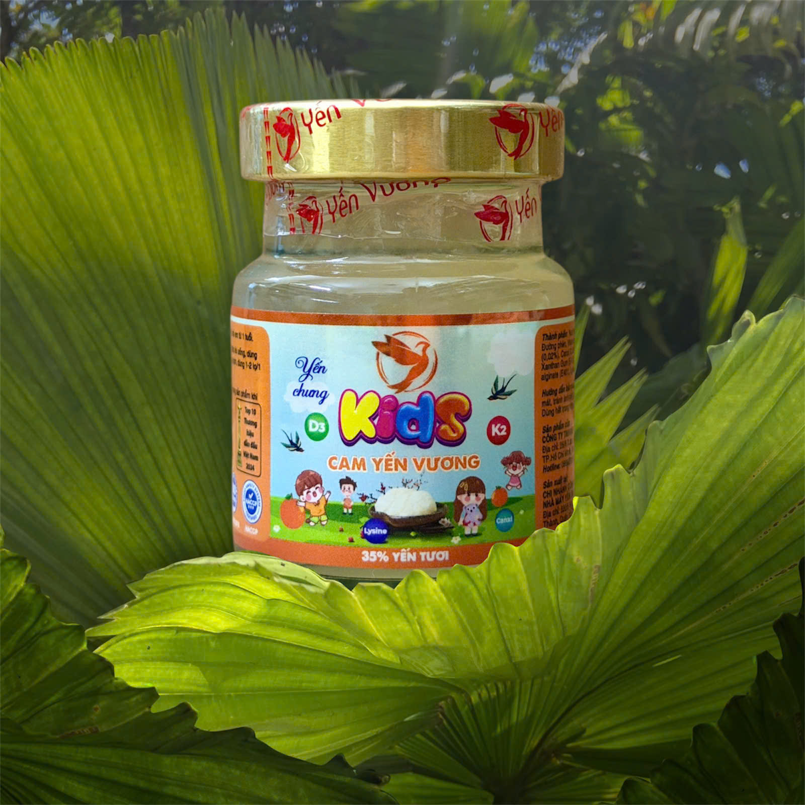 Hũ yến Vương 70ml Kids Cam